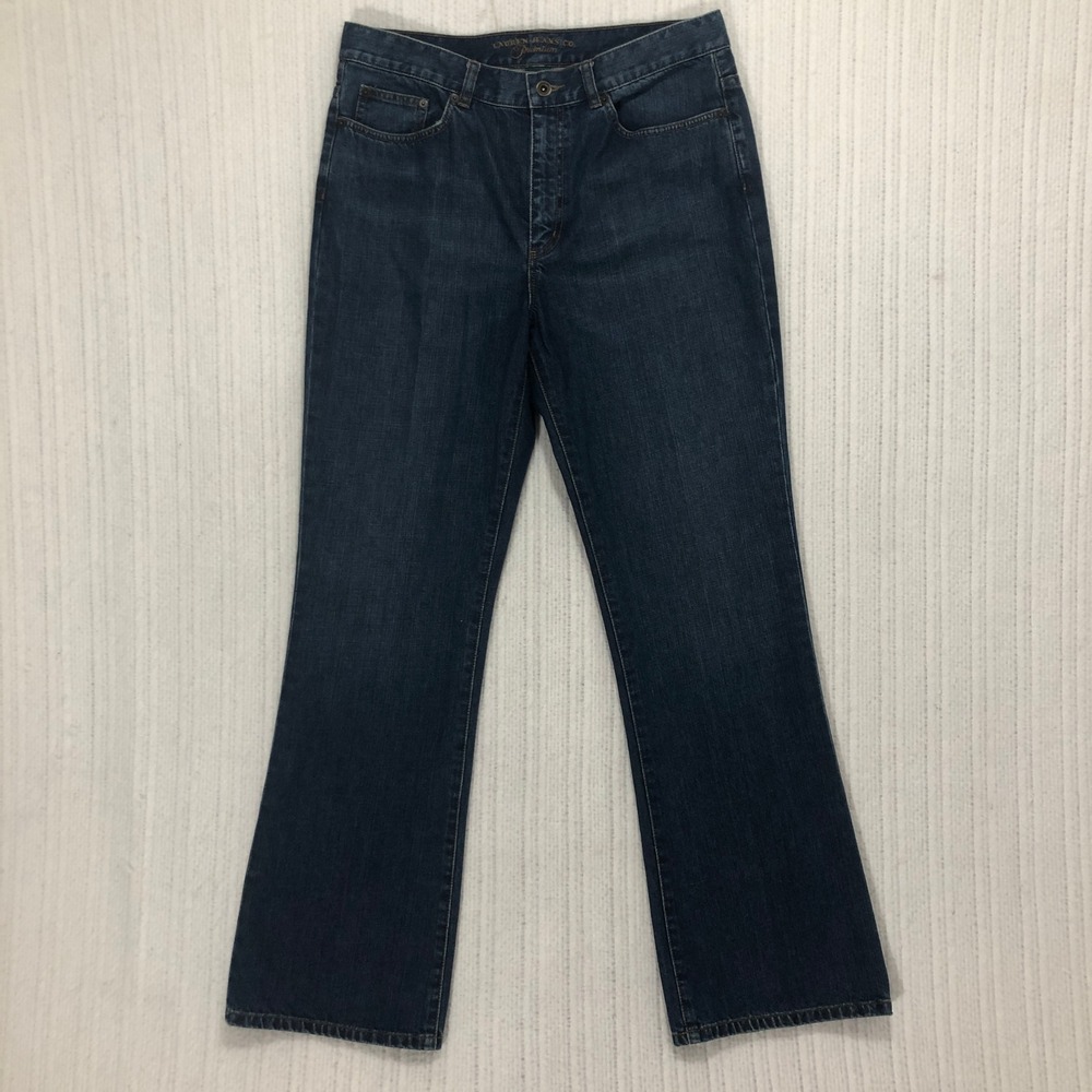 Lauren Jeans Co Premium Denim Bootcut‎ Dark Wash Jeans Size 12
